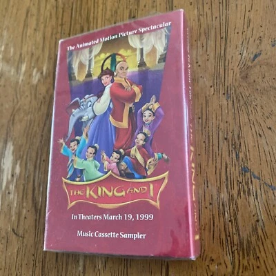 The King and I music cassette sampler sealed “Getting To Know You” - Image 1 of 4