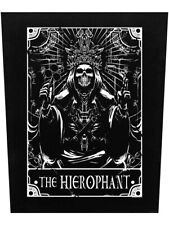 Deadly Tarot Back Patch The Hierophant Black 29.5x36cm
