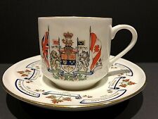 Centennial of Canadian Confederation 1867-1967 Aynsley Tea Cup and Saucer Set