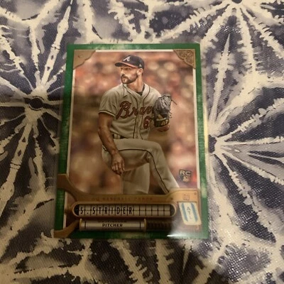 2022 Topps Gypsy Queen Green Spencer Strider #44 Rookie RC - Image 1 of 3