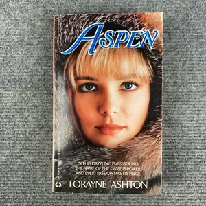 Aspen por Lorayne Ashton 1988 RARO Libro de bolsillo 1ª edición Drama Intriga - Imagen 1 de 8