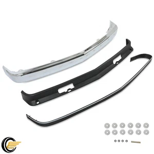 Front Bumper Kit Chrome For Chevrolet C1500 K1500 1988-1998 - Picture 1 of 13