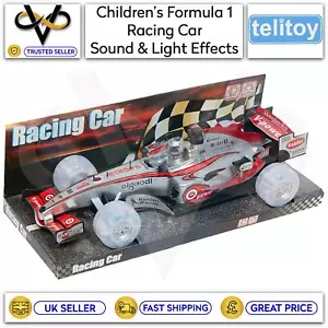 Kinder Formel 1 Rennwagen mit Licht & Soundeffekten in Displaybox - Bild 1 von 1