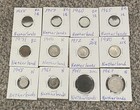 Lot Of 12 Vintage Netherlands Coins 1941-1980