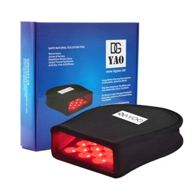 660nm&880nm Infrared Red Light Therapy for Pain Relief Mitten/Slipper/Waist Belt - Image 1 of 4