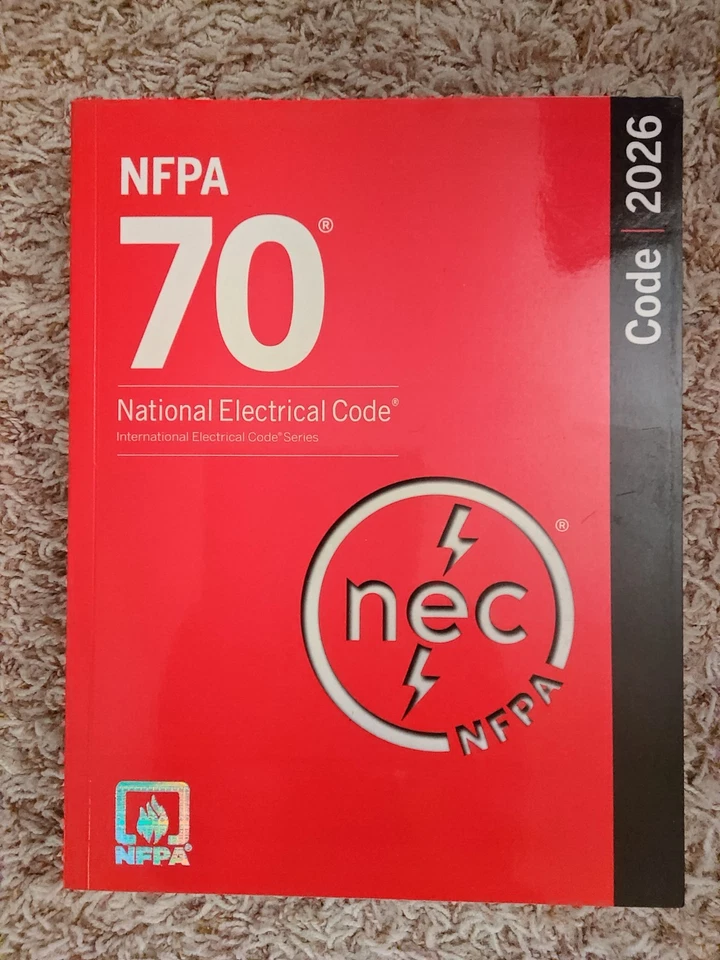 NFPA 70, National Electrical Code : 2026 Edition by National Fire Protection Association (NFPA) (2025, Trade Paperback)