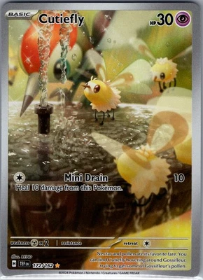 Cutiefly 172/162 SV05: Temporal Forces - Pokemon Card - NM - Image 1 of 2