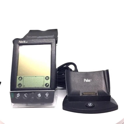 Palm Pilot IIIxe 16mHz Personal Handheld Organizer OS 3.5 with Cradle (3C80304U) - Image 1 of 2