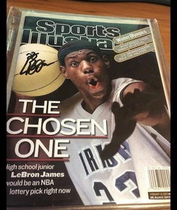 🔥LeBron James Signed 2001 SI Magazine "The Chosen One" Certified LOA. 👀 - Picture 1 of 3