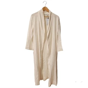 Sleeper Linen Robe Size 1 White NWT - Picture 1 of 7