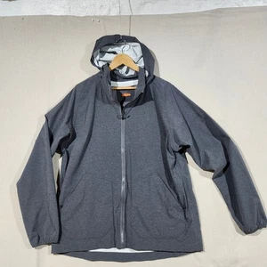 Merrell Mens Gray Full Zip Hooded Lightweight Jacket Size L/G XL/TG - Picture 1 of 14