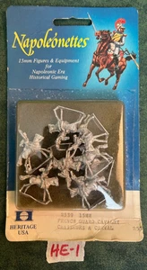 15mm Heritage Napoleonettes French Guard Cavalry Lot HE-1 - Bild 1 von 1