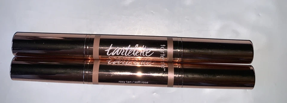 TARTE Tartelette Sombra de Ojos Doble Extremo/Delineador ROSADO BRONCEADO Y ROSA SUAVE-NUEVO-Talla Completa Foto 1 de 4