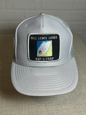 Vintage Rat-L-Trap Fishing Lures Snap Back Hat. Fishing Hat, Patch Hat! - Image 1 of 4