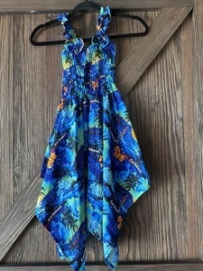 Girls Rima Caribbean Sleeveless Dress One Size (6 To 10 Years) - Picture 1 of 8