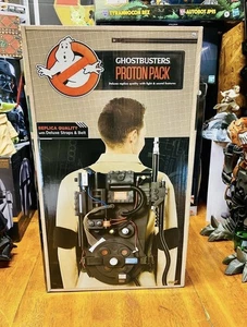 NEW GHOSTBUSTERS DELUXE Proton Pack Green Straps LIGHTS & SOUNDS Costume cosplay - Picture 1 of 9