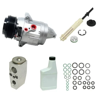 Kit de compresor y condensador de CA para Lincoln MKZ 2007-2009 V6 3,5 L OEM SP17 Foto 1 de 4