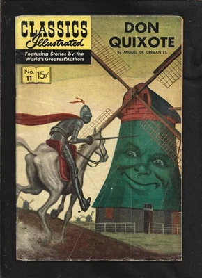 CLASSICS ILLUSTRATED #11 G  HRN156 (DON QUIXOTE) FREE SHIP ON $20 ORDER! - Image 1 of 2