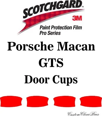 3M Scotchgard Paint Protection Film Pro Series 2022 2023 2024 Porsche Macan GTS - Image 1 of 3