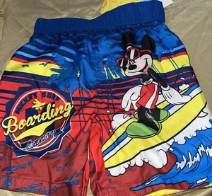 Disney Mickey Mouse Boys Swim Trunks Size 3T - Picture 1 of 2