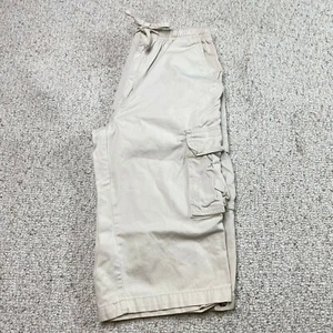 Ocean Pacific Girls Pants sz XL Khaki Lightweight Cargo Stretch Elastic Waist - Picture 1 of 13
