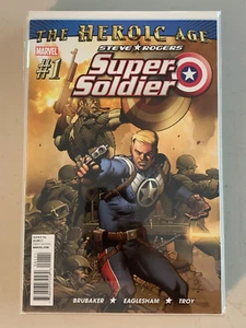 STEVE ROGERS - SUPER SOLDADO #1 CASI NUEVO MARVEL 2010 CAPITÁN AMÉRICA - Imagen 1 de 1