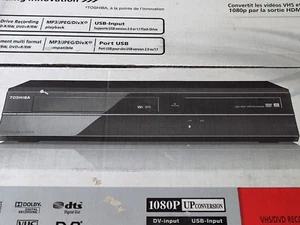 Magnétoscope Enregistreur DVD VHS TOSHIBA DVR80KF Neuf Jamais Utilisé - Photo 1/17