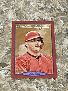 2019 Panini Donruss Diamond Kings Masters Of The Game Mike Trout #MG3 LA Angels - Picture 1 of 2