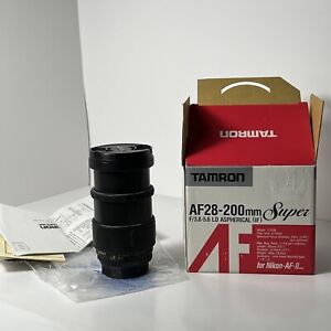 Tamron AF28-200mm Super F/3.8-5.6 LD Aspherical (IF) lens for Nikon-AF. D