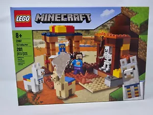 LEGO 21167 Minecraft: The Trading Post - New & Sealed in Damaged Box - Picture 1 of 14