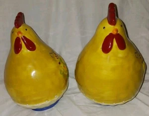 Ceramic Chicken Bienvenue Home Essentials & Beyond Bless This Kitchen Set of 2 - Picture 1 of 4