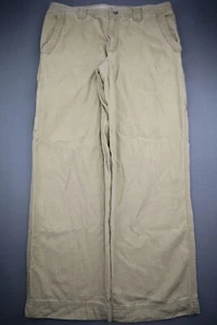 Men's Columbia Omni Shield Canvas Cargo Pants Beige Size 34x32 (Msr 34x30) - Picture 1 of 11