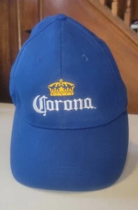 Corona Baseballmütze / Mütze bestickt Corona und Logo blau TOP Zustand schneller Versand - Bild 1 von 4