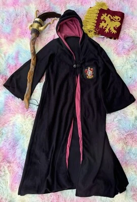 Лот Гарри Поттер костюм с капюшоном халат размер большой, с нимб 2000  - Изображение 1 из 4