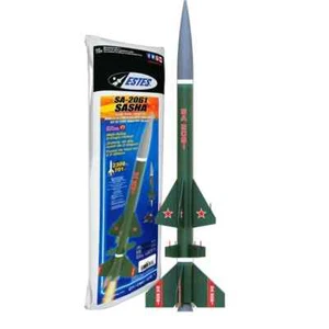 Estes Sasha SA-2061 Flying Model Rocket Kit EST7271 7271 Skill Level Advanced - Picture 1 of 5
