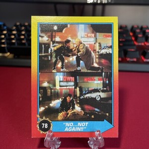 1989 Topps Back to the Future 2 "No...Not Again!!" Card #78 B541