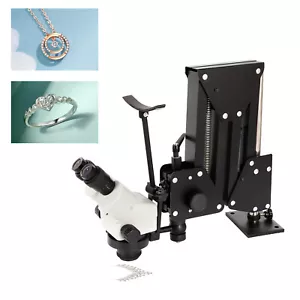 Mikro eingelegter Spiegel multidirektionale Mikroeinstellung Stereomikroskop Schmuck USA - Bild 1 von 13