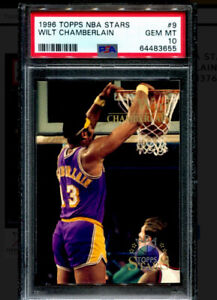 1996 Topps NBA Stars #9 / Wilt Chamberlain/ PSA 10/ LA Lakers
