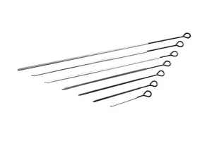 Set 10 Spiedini per Barbecue in Acciaio Inox  Varie dimensioni Made i italy  - Foto 1 di 2