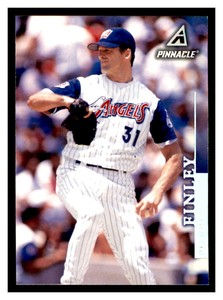 1998 Pinnacle #136 CHUCK FINLEY Anaheim Angels ~C4D