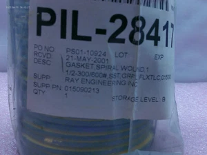 25 Stück, Flexitallic LP, 015090213, DICHTUNG, SPIRALGEWICKELT, 1 1/2-300/600# (F) - Bild 1 von 4
