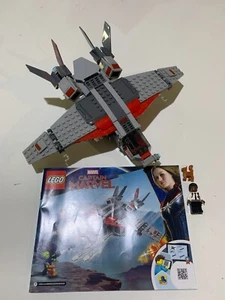 LEGO Marvel Set 76127 Capitana Marvel y el ataque Skrull 99% COMPLETO - Imagen 1 de 8