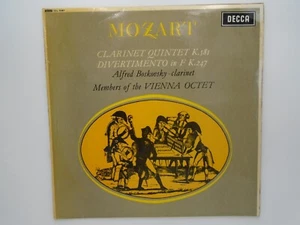 SXL 6087 DECCA Vienna Octet Boskovsky Mozart Clarinet Quintet Divertime Mint - Picture 1 of 3