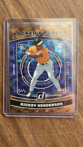 2023 Panini Donruss - Locked & Loaded #LL6 Rickey Henderson /999
