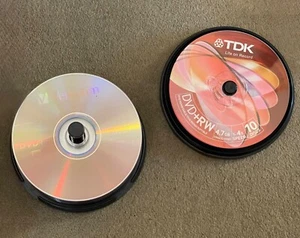 Neue/unbenutzte wiederbeschreibbare DVDs - TDK & Verbatim (insgesamt 40) - Bild 1 von 4