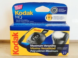 Kodak Max HQ Eastman Camera One Time Use 27 Exposures Ektanar Lens Expired 03/08 - Bild 1 von 5