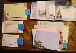 Colección de 50 tarjetas de felicitación la mayoría con sobres a juego ver descripción - Imagen 1 de 2