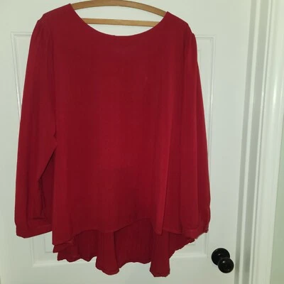 Blusas para mujer Flowy Witchy Fairy altas-bajas Zanzea talla grande talla 22 Foto 1 de 4