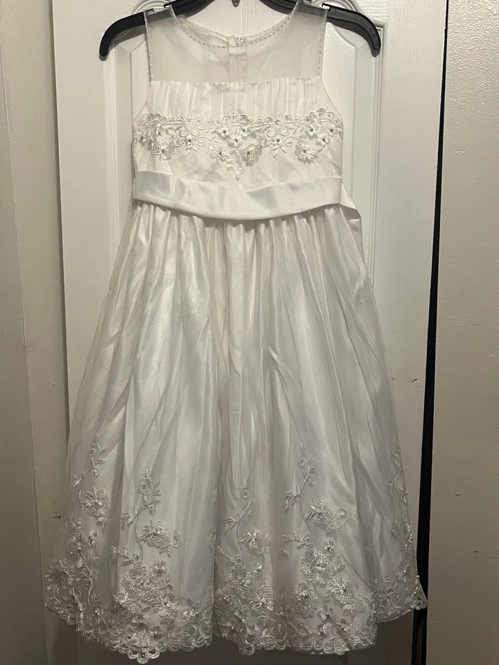 American Princess Dress Girls Size 10 Sleeveless Party Sparkling - Image 1 of 4