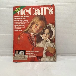 McCall's Magazin Dezember 1975 Richard Burton Weihnachtsausgabe Dekoration Geschenke - Bild 1 von 12